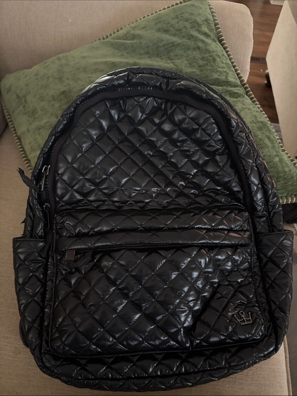 Oliver Thomas black backpack